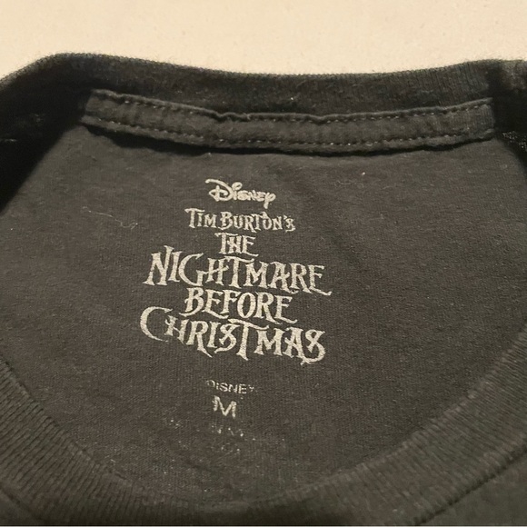 Disney Nightmare Before Christmas Oogie Boogie T-Shirt Lock Shock Barrel Medium - Picture 4 of 16